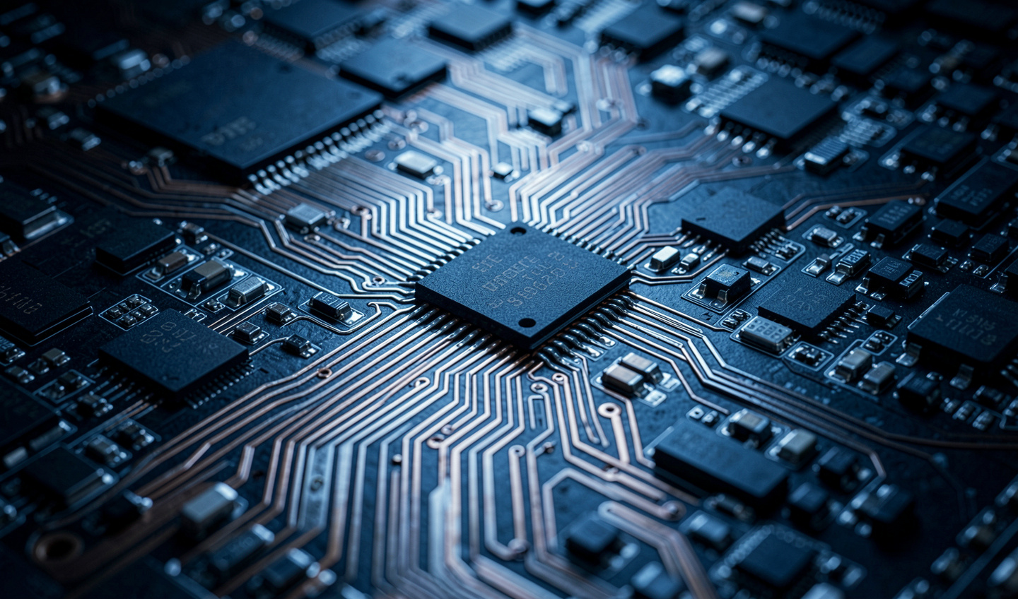 Precision circuit board detail